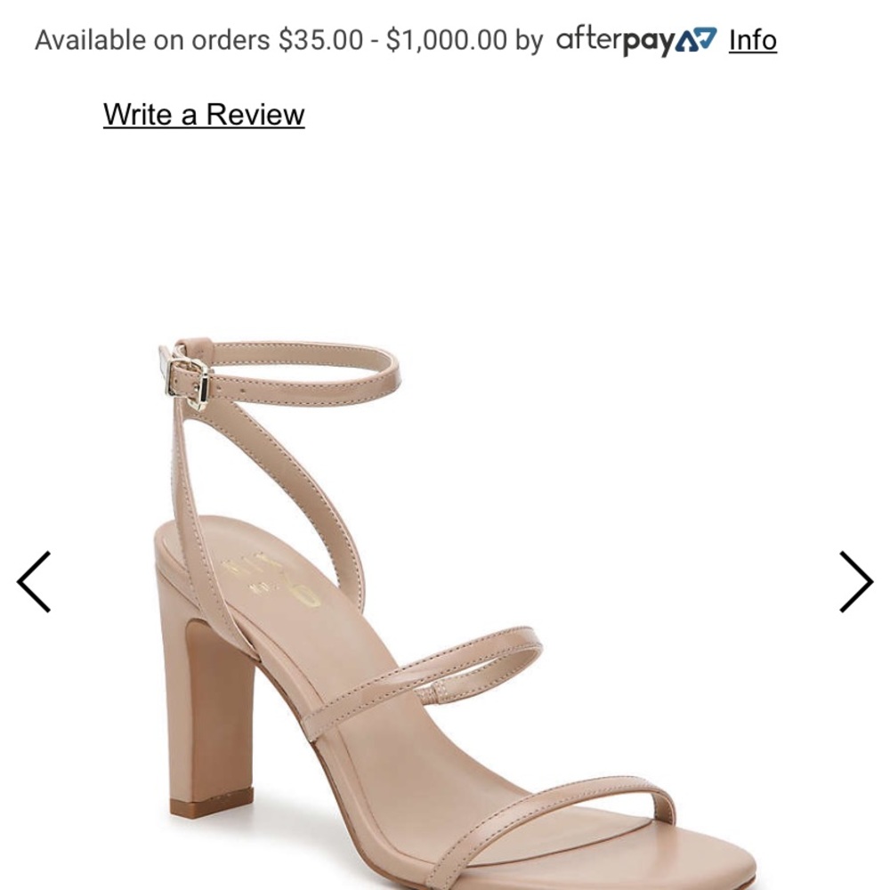 Comfy nude  heels
